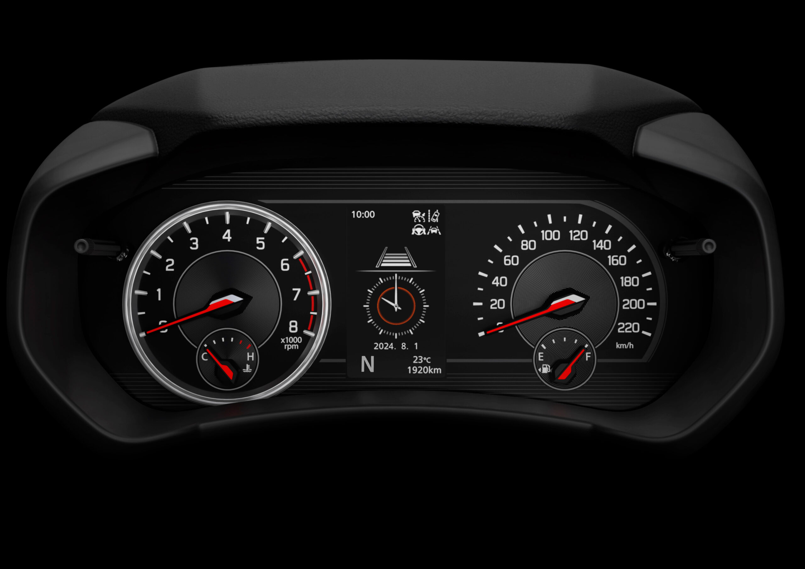 Meter cluster