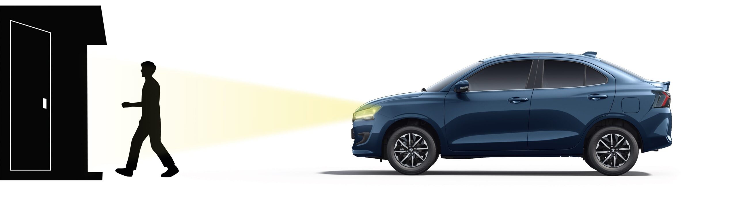 dzire-Follow-me-home light