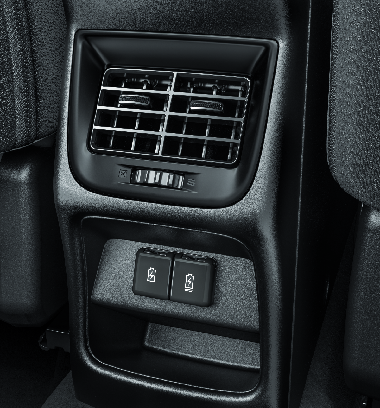 Rear USB sockets