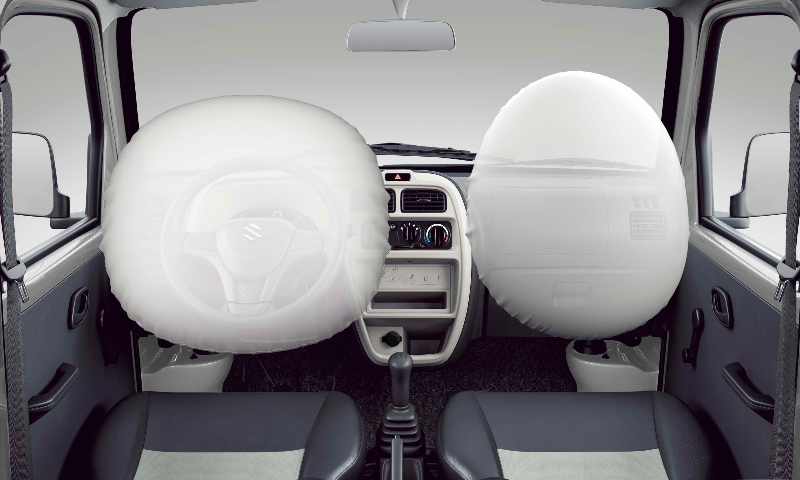 eeco Driver & front passenger airbags