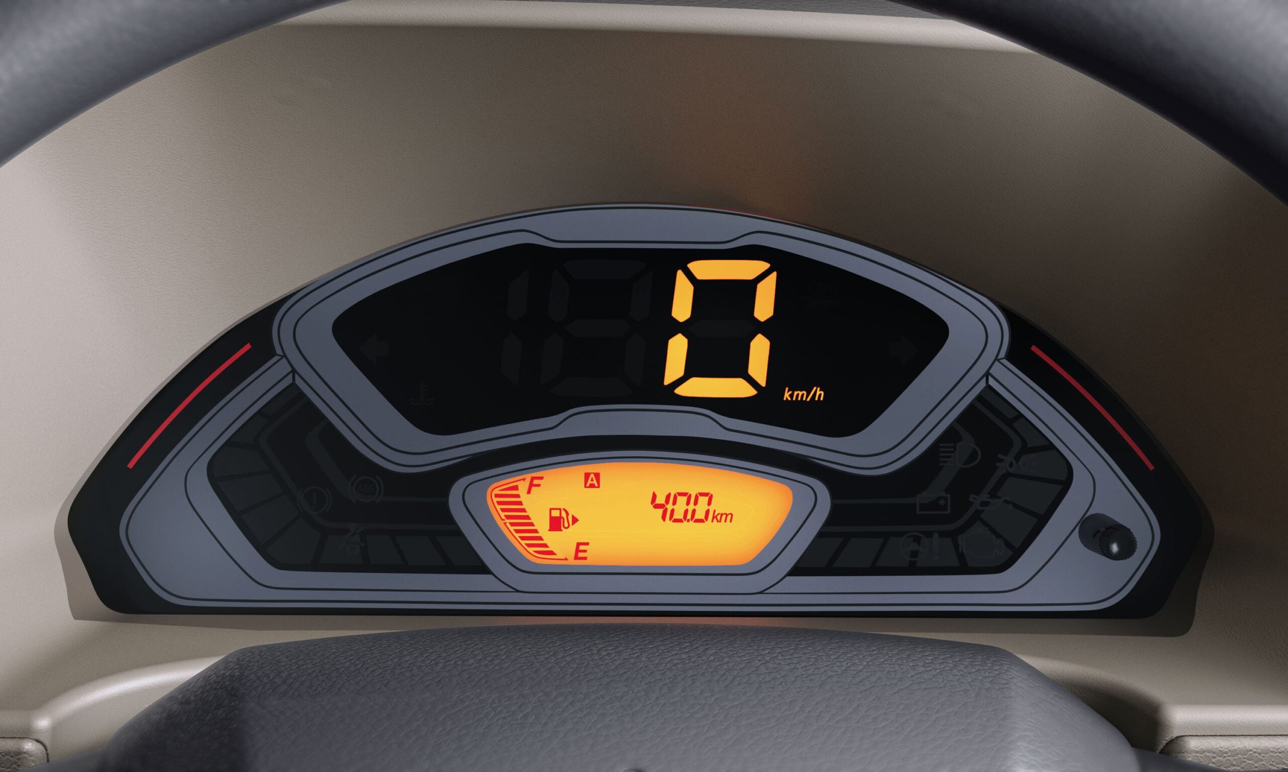 eeco-Flat Digital speedometer & trip display