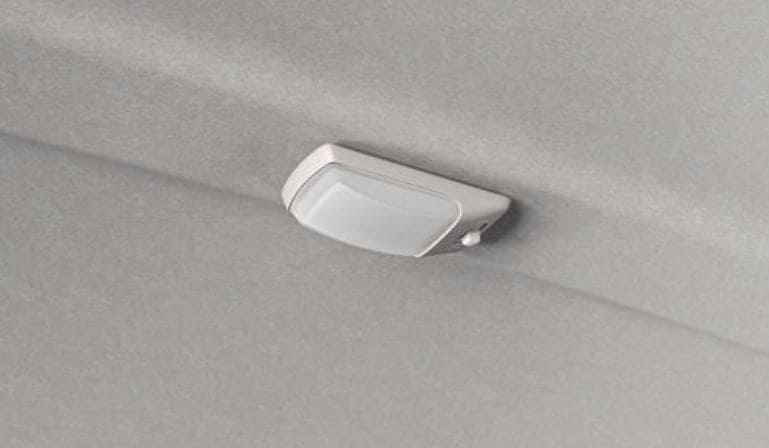 eeco-Flat Dome lamp with battery-saver