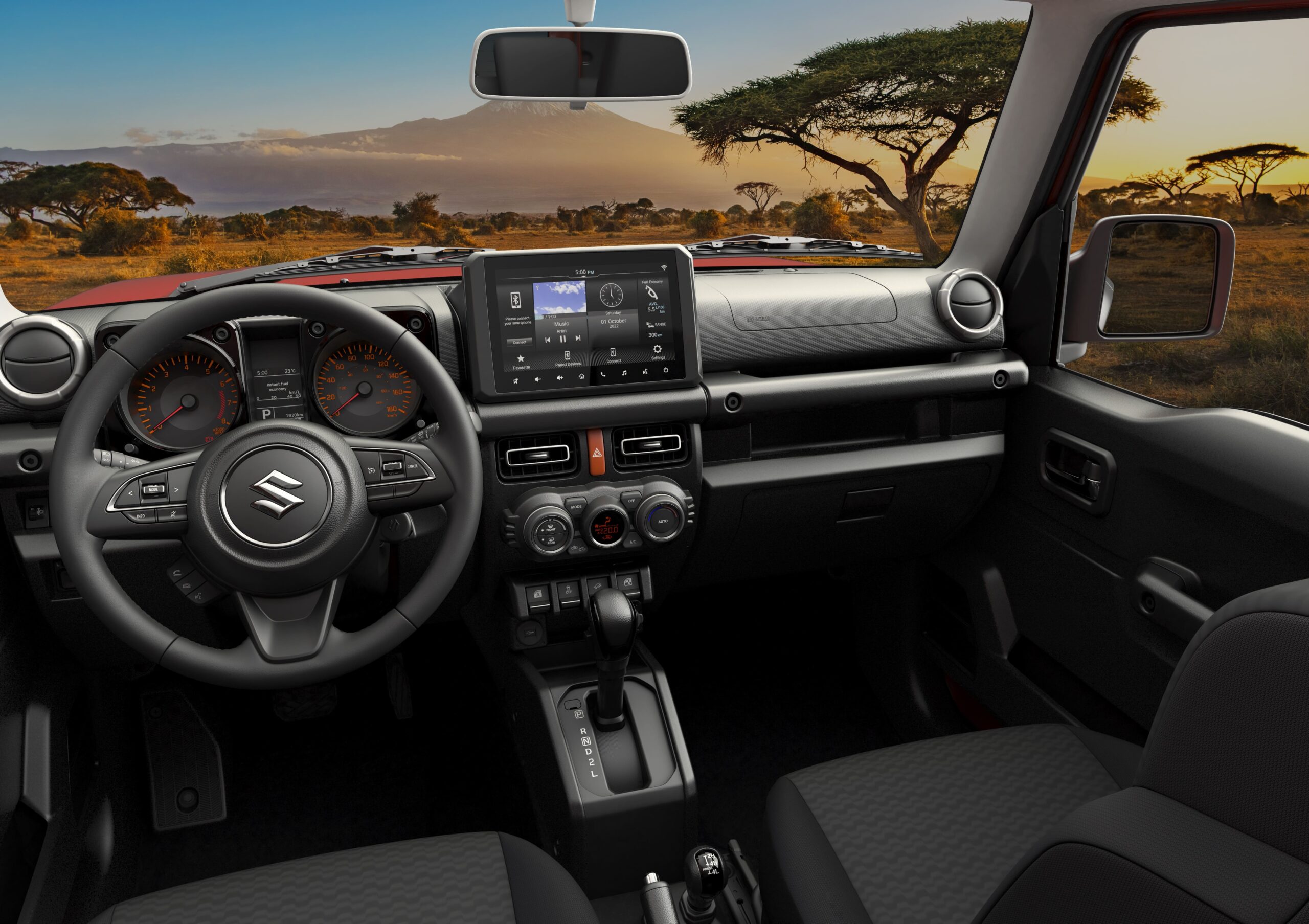 jimny-5-door Driver-Oriented Cockpit