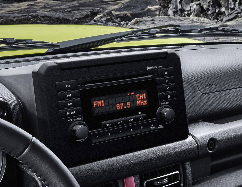 Jimny 3 Door- Infrared touchscreen