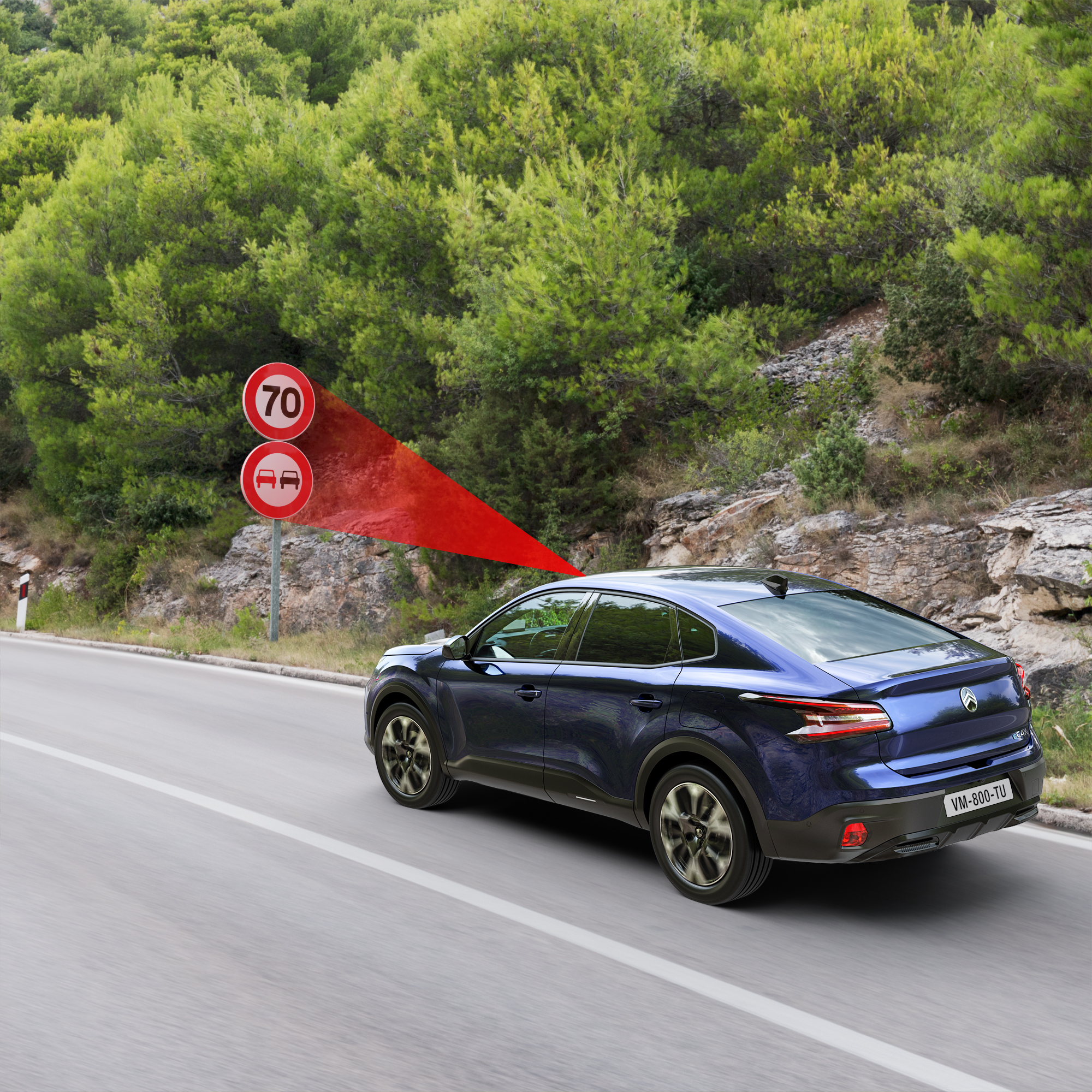 Traffic Sign Recognition and Adaptive Lighting