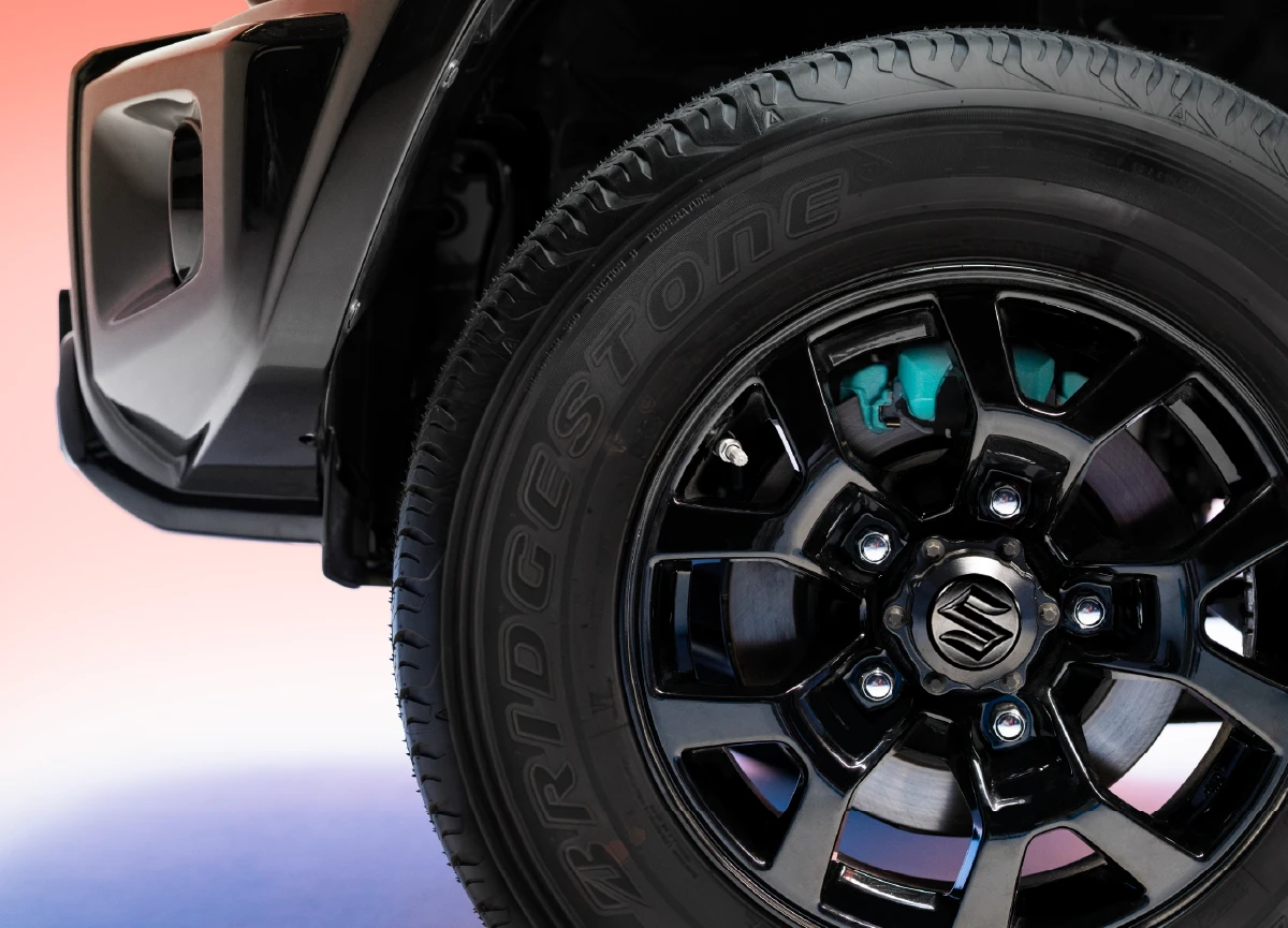 Suzuki Jimny Art Edition Wheel Design – Al Rostamani Trading Company