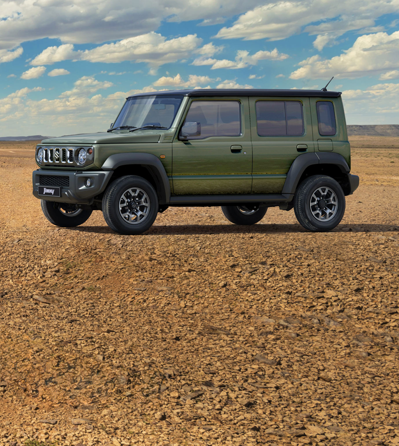Suzuki Jimny Off-Road SUV Front View - Al Rostamani Trading Company